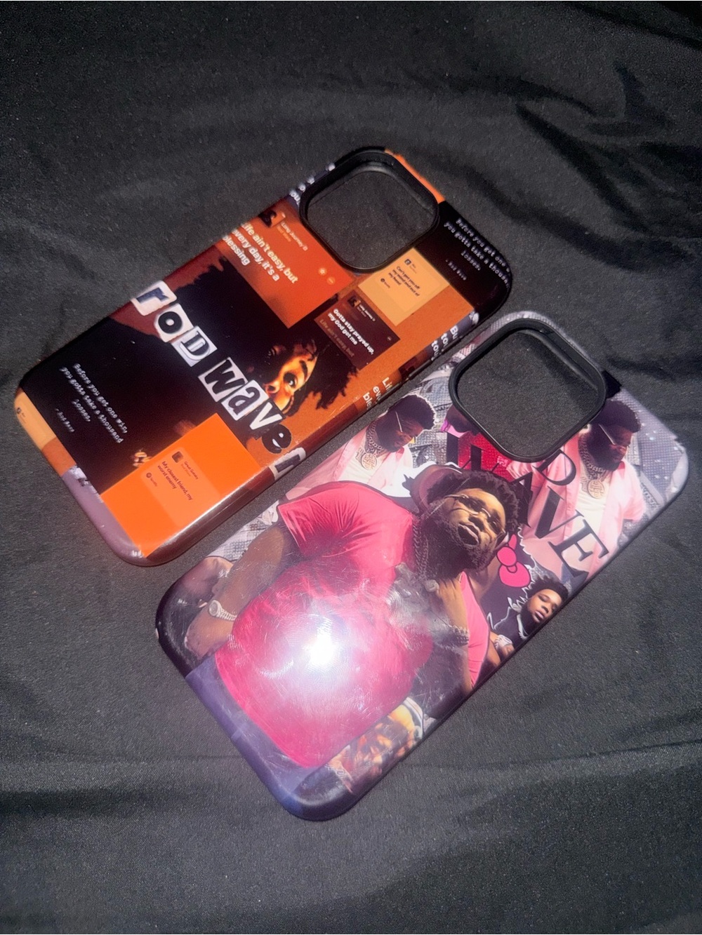 Apple Red & Orange Graphic iPhone Case Pair